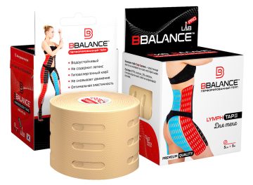 Перфорированные тейпы для тела BB LYMPH TAPE™