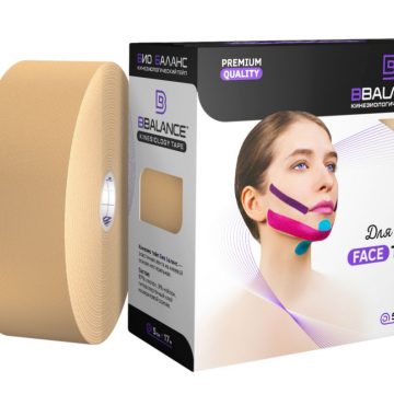 Тейп для лица BB FACE TAPE™ 5 см × 17 м хлопок бежевый