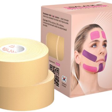 Тейп для лица BB SUPER SOFT™ 2,5 см × 10 м хлопок бежевый