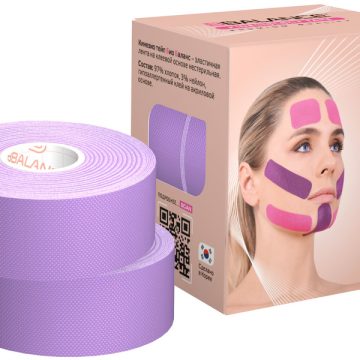 Тейп для лица BB SUPER SOFT™ 2,5 см × 5 м хлопок цвет лаванда