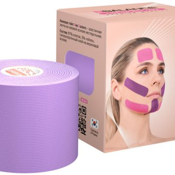 Тейп для лица BB SUPER SOFT™ 5 см × 5 м хлопок цвет лаванда