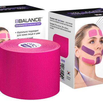 Тейп для лица BB FACE TAPE™ 5 см × 5 м хлопок розовый