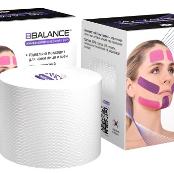 Тейп для лица BB FACE TAPE™ 5 см × 5 м хлопок белый