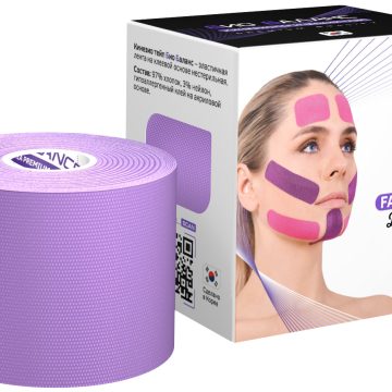 Тейп для лица BB FACE TAPE™ 5 см × 5 м хлопок лаванда