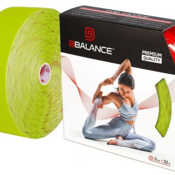 Кинезио тейп BBTape™ 5 см × 32 м лайм