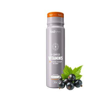 BioExpert, Вкусный B-комплекс (черная смородина), шоты, 12х100 мл