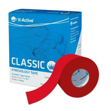 K-Active Tape Classic 5см*5м красный в пленке и коробке