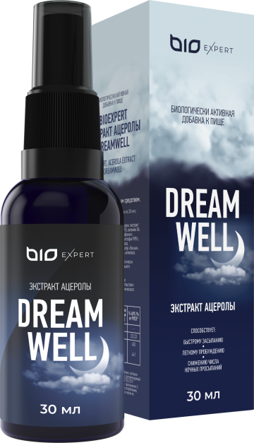 BioExpert, «Экстракт ацеролы DreamWell» , жидкость, 30 мл